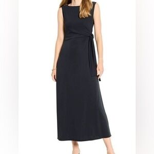 NIC+ZOE Black Sleeveless Maxi Dress